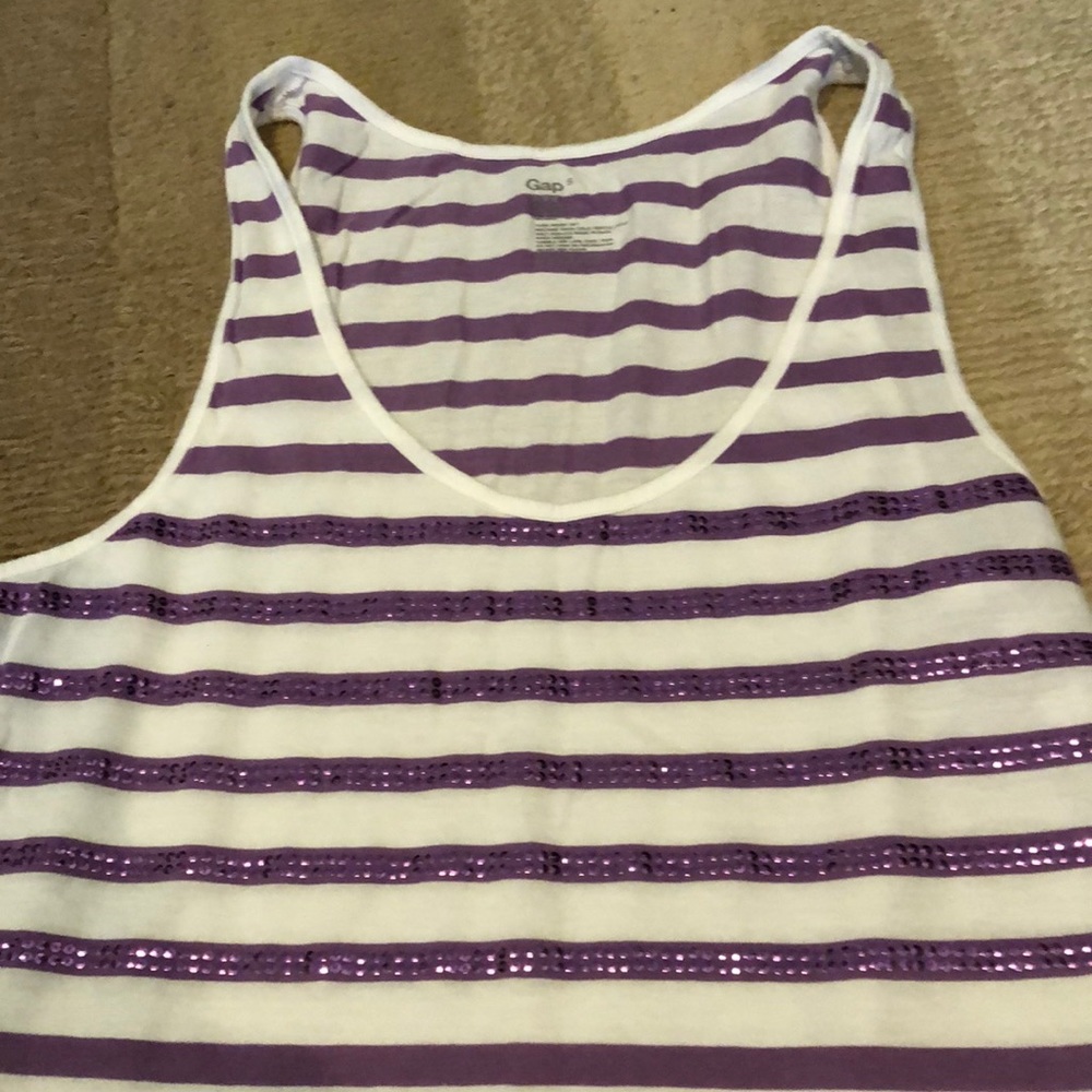 NWOT Gap Striped Tank Top Size S